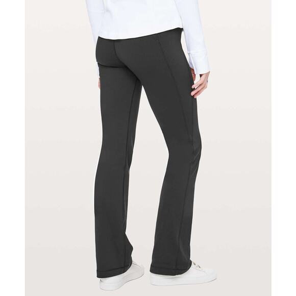 Lululemon Groove Pant Bootcut 32" Black Size 2 - Picture 2 of 9